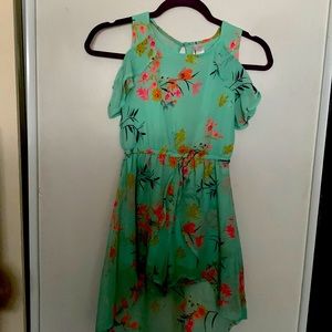 Girls romper with skirt